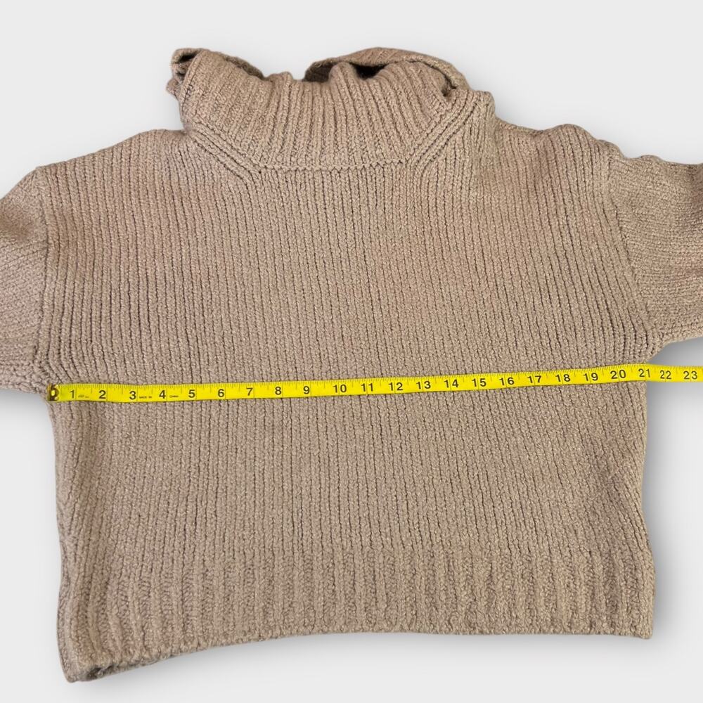 Pilcro Cowlneck Chunky Knit Relaxed Fit Sweater Size Small - Picture 6 of 6